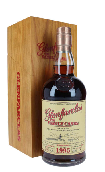 Glenfarclas 1995/2022 - The Family Casks - Cask No. 6651 - Release 2022 - Single Malt Scotch Whisky