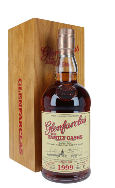 Glenfarclas 1999/2022 - The Family Casks - Cask No. 5212 - Release 2022 - Single Malt Scotch Whisky