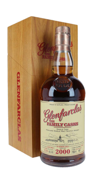 Glenfarclas 2000/2022 - The Family Casks - Cask No. 3286 - Release 2022 - Single Malt Scotch Whisky