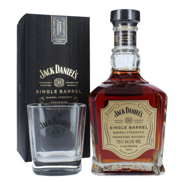 Jack Daniels Barrel Strength & Original Jack Daniels Tumbler - Tennessee Whiskey