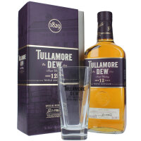 Tullamore Dew 12 Jahre & Original Tullamore Glas...