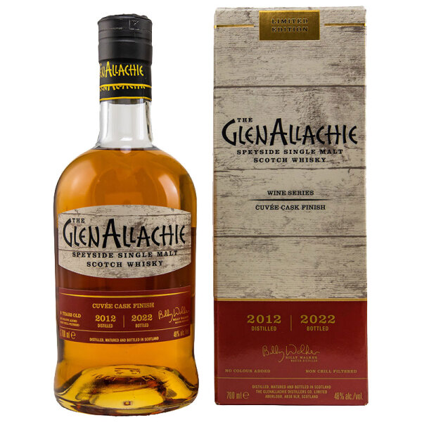 Glenallachie 2012/2022 - Cuvée Wine Cask Finish - Speyside Single Malt Whisky