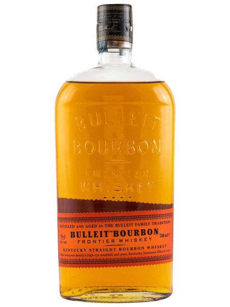 Bulleit Bourbon - Frontier Whiskey - Kentucky Straight Bourbon Whiskey