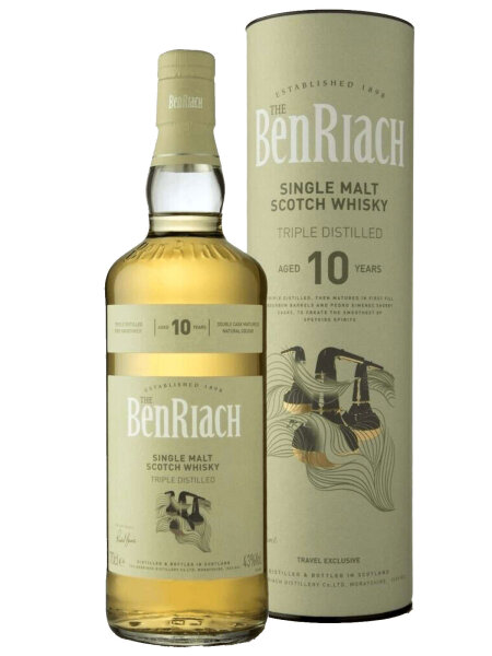 BenRiach Triple Distilled - 10 Jahre - Single Malt Scotch Whisky