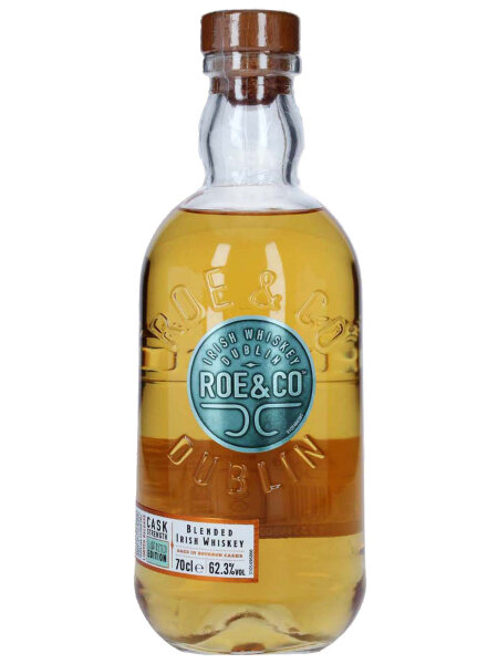 Roe & Co Cask Strength - Limited Edition - Bourbon Cask Aged - Blended Irish Whiskey