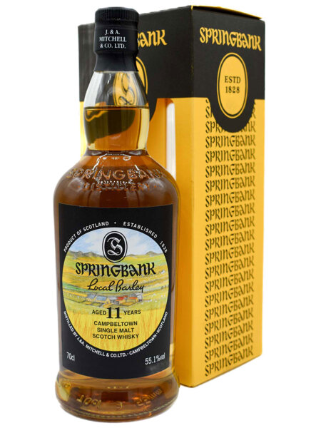 Springbank 11 Jahre - Local Barley - 2023 Release - Campbeltown Single Malt Scotch Whisky