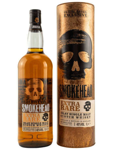 Smokehead Extra Rare - Gold Design - Islay Single Malt Scotch Whisky