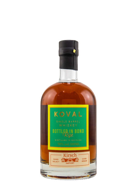 Koval Rye - Bottled in Bond - Cask #5628 - Single Barrel Whiskey - US-ORG-25