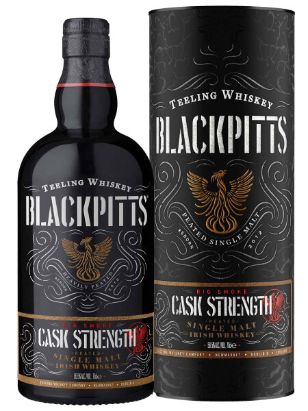 Teeling Blackpitts - Big Smoke - Cask Strength - Peated Single Malt Irish Whiskey