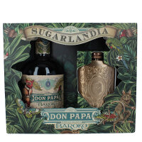 Don Papa Baroko - Geschenkset - mit Hip Flask -...