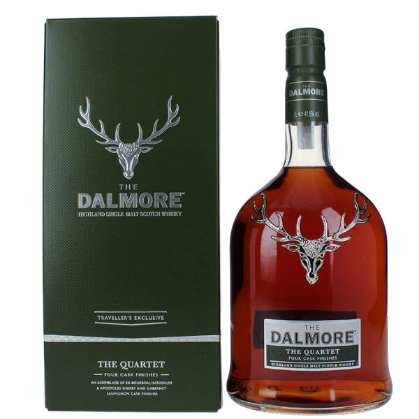 Dalmore The Quartet - Four Cask Finish - Travellers Exclusive - Single Malt Scotch Whisky