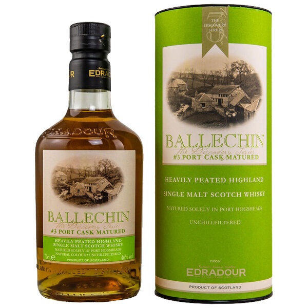 Ballechin - #3 Port Cask Matured - Discovery Series - Single Malt Whisky