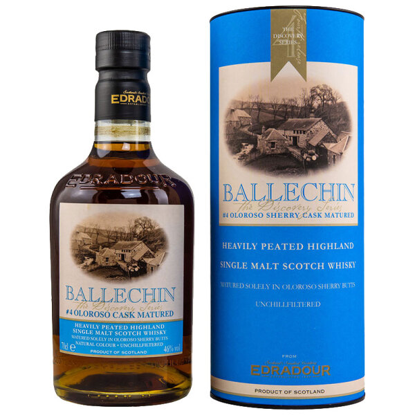 Ballechin - #4 Oloroso Cask Matured - Discovery Series - Single Malt Whisky