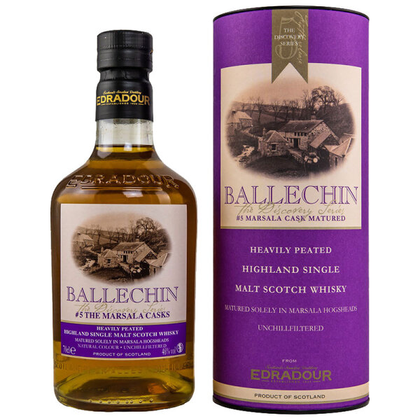 Ballechin - #5 Marsala Cask Matured - Discovery Series - Single Malt Whisky