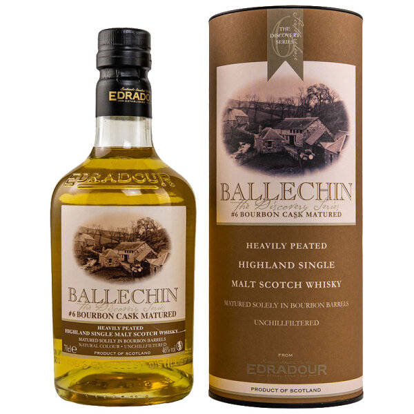 Ballechin - #6 Bourbon Barrel Matured - Discovery Series - Single Malt Whisky