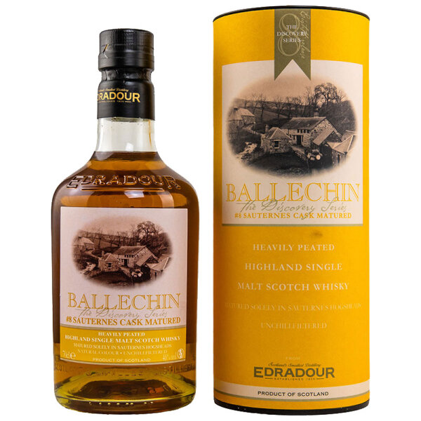 Ballechin - #8 Sauternes Cask Matured - Discovery Series - Single Malt Whisky
