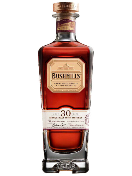 Bushmills 30 Jahre - PX Sherry Casks - Single Malt Irish Whiskey