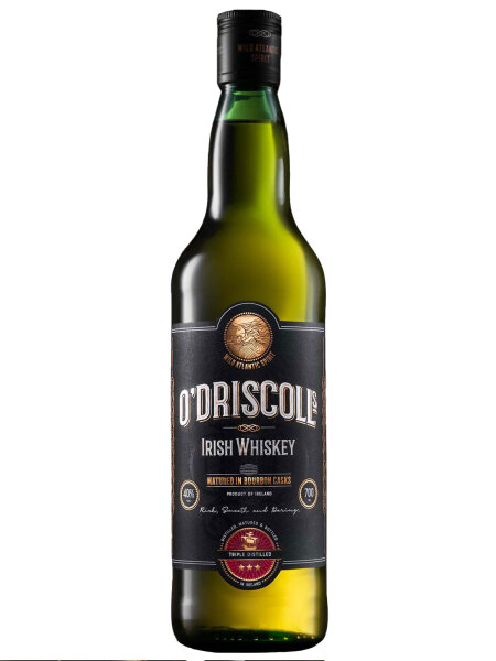 ODriscolls Triple Distilled - Bourbon Cask Matured - Blended Irish Whiskey