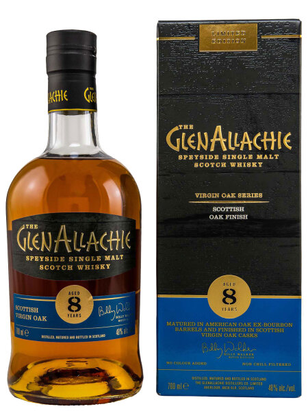 Glenallachie 8 Jahre - Scottish Virgin Oak - Speyside Single Malt Scotch Whisky