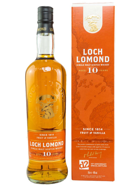 Loch Lomond 10 Jahre - Fruit and Vanilla - Single Malt Scotch Whisky