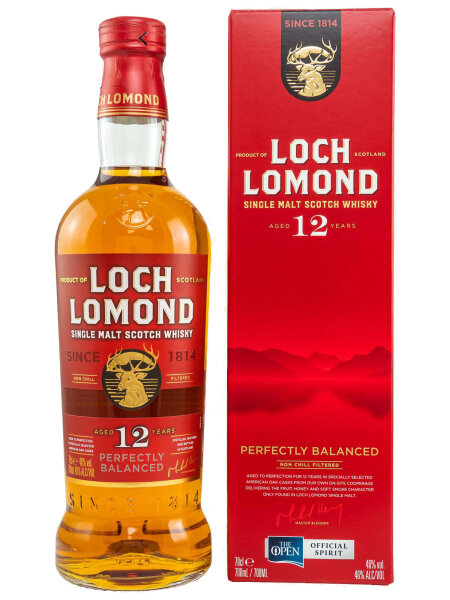 Loch Lomond 12 Jahre - Perfectly Balanced - Single Malt Scotch Whisky