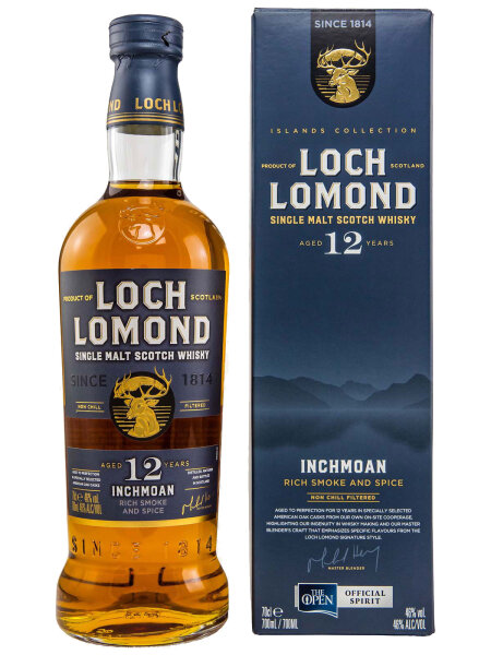 Loch Lomond 12 Jahre - Inchmoan - Rich Smoke and Spice - Single Malt Scotch Whisky