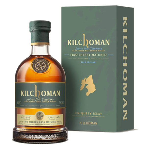Kilchoman Fino Sherry Matured 2023 - Limited Edition - Islay Single Malt Whisky
