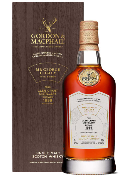 Glen Grant 63 Jahre - 1959/2022 - Gordon & MacPhail - Mr. George Legacy - Third Edition - Single Malt Whisky