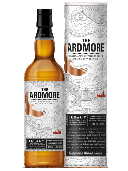 Ardmore Legacy - Lightly Peated - Highland Single Malt Scotch Whisky