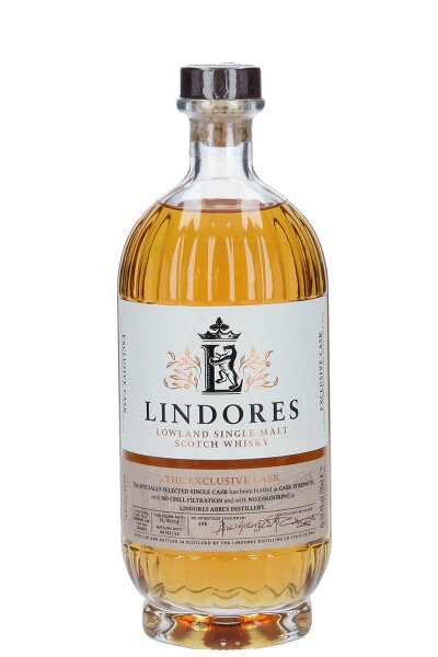 Lindores The Exclusive Cask - 1st Fill Bourbon Cask - Cask No. 180402 - Lowland Single Malt Scotch Whisky