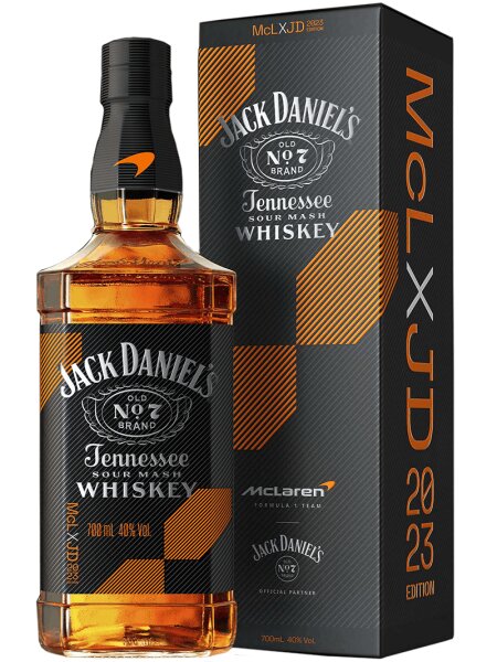 Jack Daniels Old No. 7 x McLaren - Limited Edition 2023 - Tennessee Whiskey