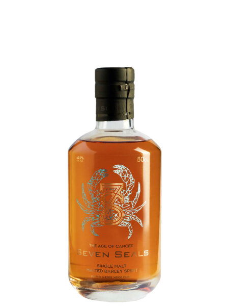 Seven Seals The Age of Cancer - Zodiac Linie - Peated Sherry Wood Finish - Single Malt Whisky
