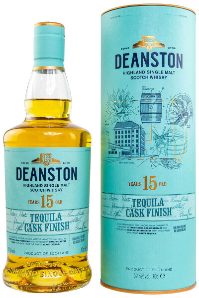 Deanston 15 Jahre - Tequila Cask Finish - Single Malt Scotch Whisky