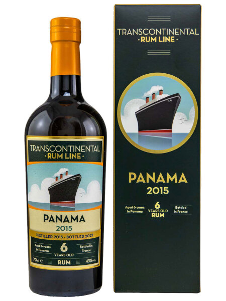 Transcontinental Rum Line 6 Jahre - 2015/2022 - Panama - Traditional Column Still Rum