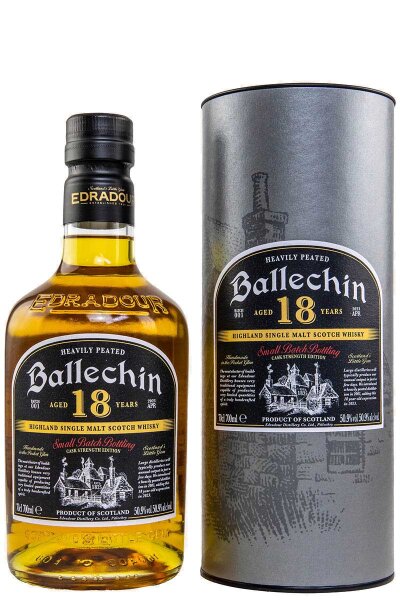 Ballechin 18 Jahre - Cask Strength Edition - Batch No. 001 - Single Malt Scotch Whisky