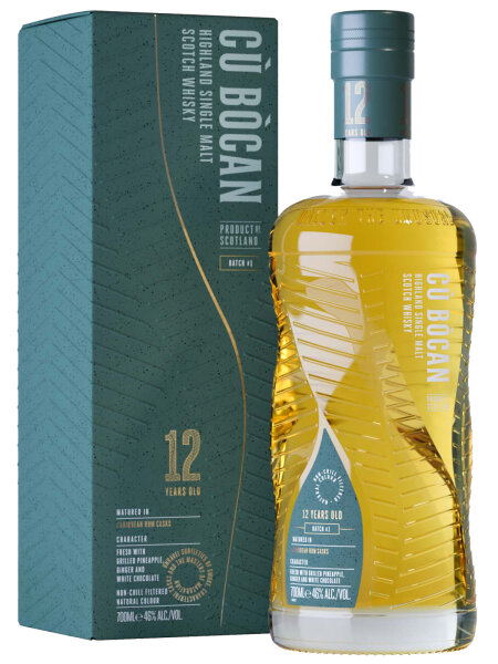 Tomatin Cù Bòcan - 12 Jahre - Caribbean Rum Cask Matured - Single Malt Scotch Whisky