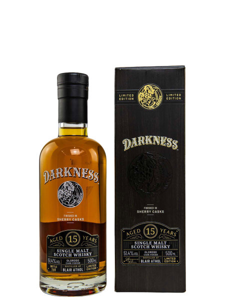 Blair Athol 15 Jahre - Darkness - Oloroso Cask Finish - Single Malt Scotch Whisky