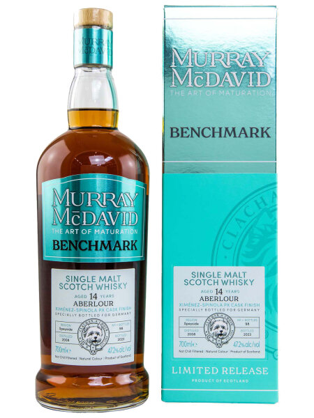 Aberlour 14 Jahre - 2008/2023 - Murray McDavid - Benchmark - PX Cask Finish - Single Malt Whisky