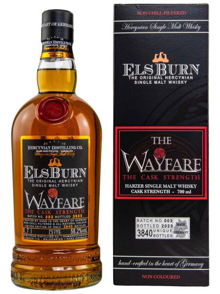 Elsburn Wayfare - Batch No. 003 - The Cask Strength - Hercynian Single Malt Whisky