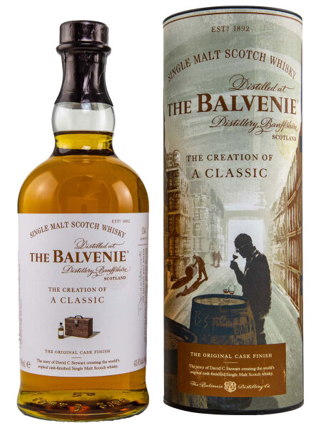 Balvenie The Creation of a Classic - The Original Cask Finish - Single Malt Scotch Whisky