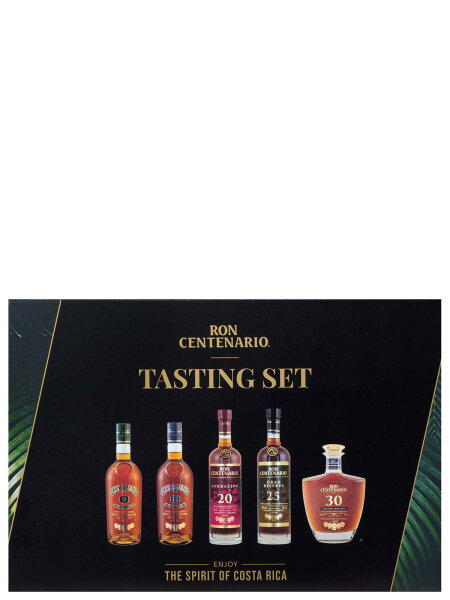 Ron Centenario Tasting Set - The Spirit of Costa Rica - 5x 50 ml - Rum