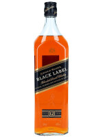 Johnnie Walker Black Label - 1 Liter - 12 Jahre - Blended...