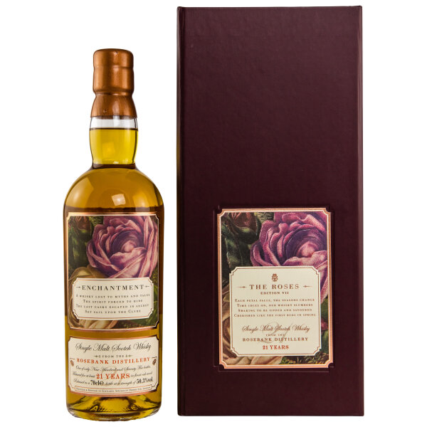 Rosebank 21 Jahre - Enchantment - The Roses Series VII - Single Malt Whisky