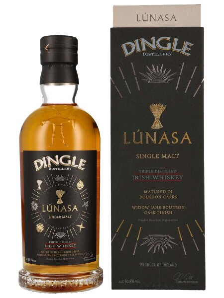 Dingle Lúnasa - Wheel of the Year Series - Widow Jane Bourbon Cask Finish - Irish Single Malt Whiskey