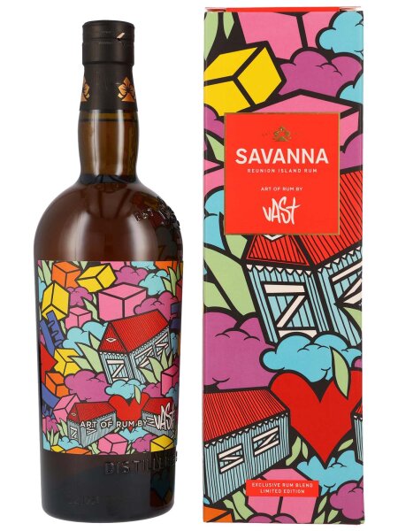 Savanna 2015/2023 - Art of Rum by VAST - Reunion Island Rhum Traditionnel