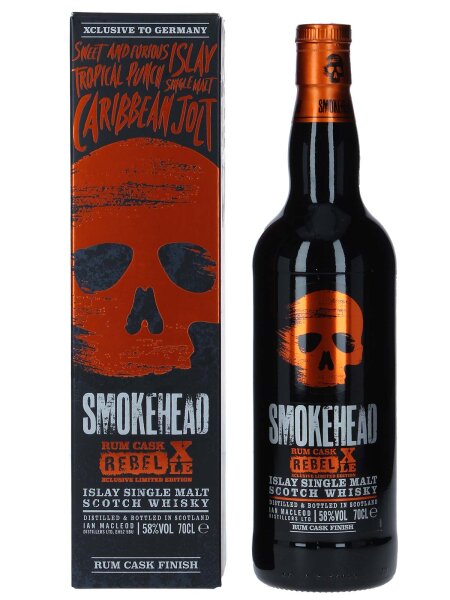 Smokehead Rum Cask Rebel XLE - Islay Single Malt Scotch Whisky