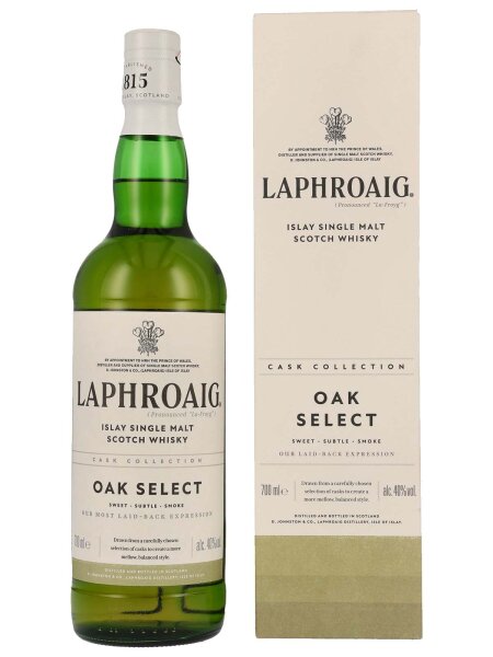 Laphroaig Oak Select - Cask Collection - Islay Single Malt Scotch Whisky
