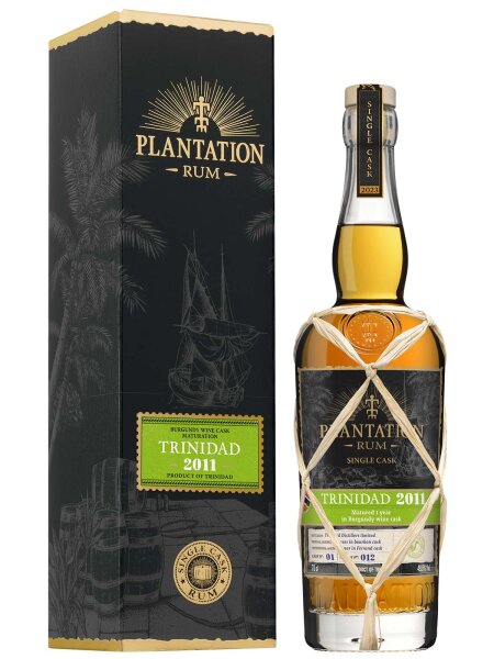 Plantation Trinidad 2011 - Burgundy Red Wine Cask Maturation - Single Cask Edition 2023 - Rum