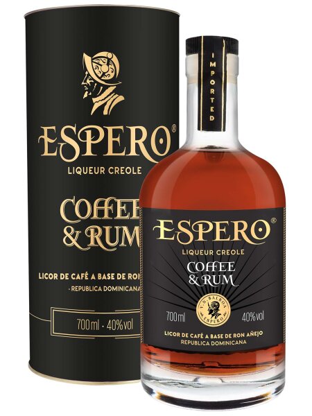 Ron Espero Coffee & Rum - Liqueur Creole - Rum-Likör