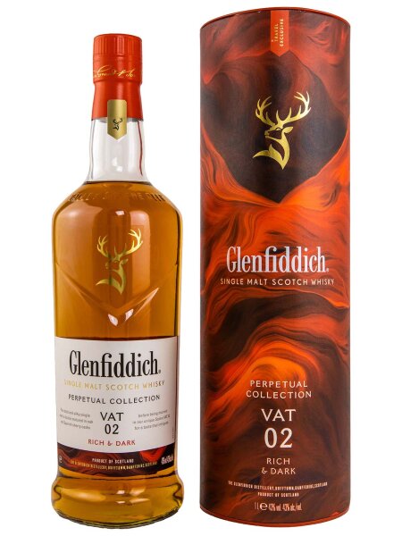 Glenfiddich Perpetual Collection - VAT 02 - Rich & Dark - Single Malt Scotch Whisky - 1,0 Liter